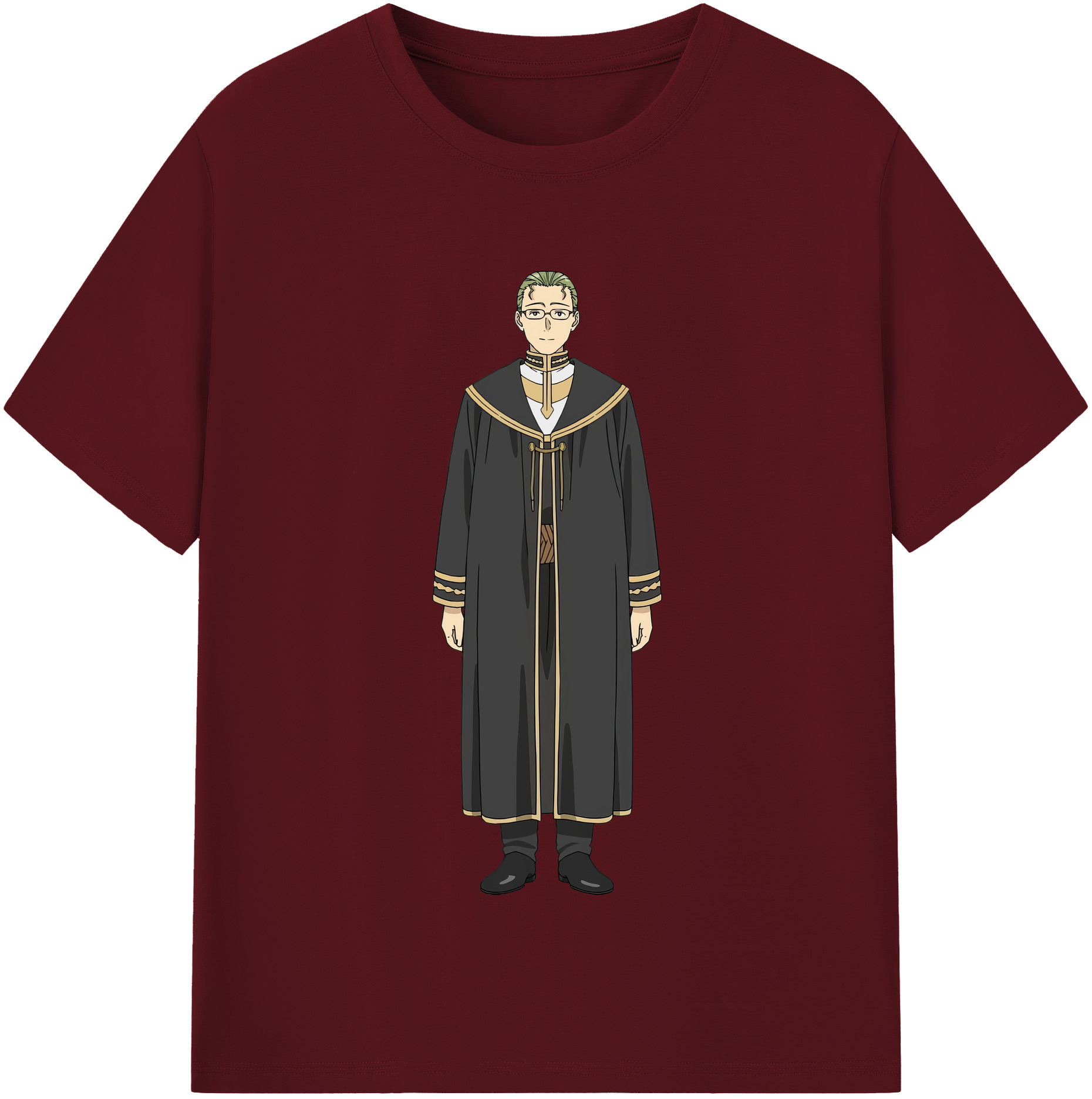 （画像用） 葬送のフリーレン Frieren 綿100％半袖Tシャツ（フロントプリント）